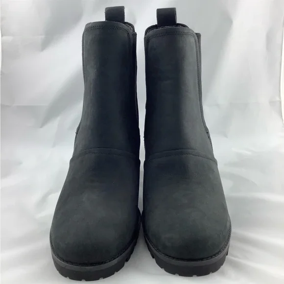 UGG Hazel Leather Waterproof Chelsea Boot - Picture 3 of 8
